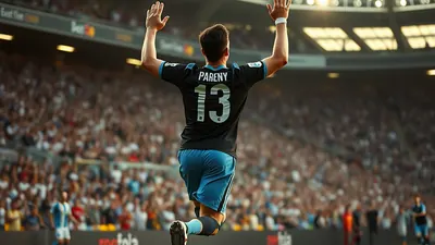 Lautaro Martinez in azione con l'Argentina: Inter Milan