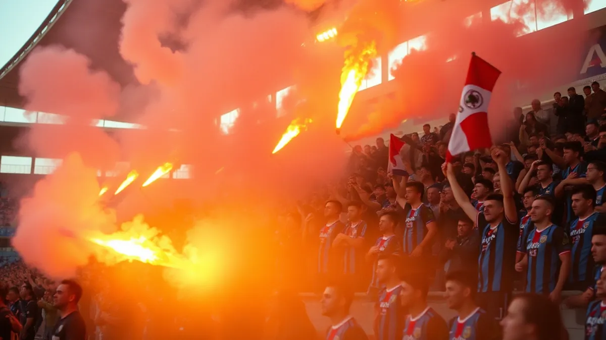 La Passione dei Tifosi dell'Inter Milan a Stoccolma